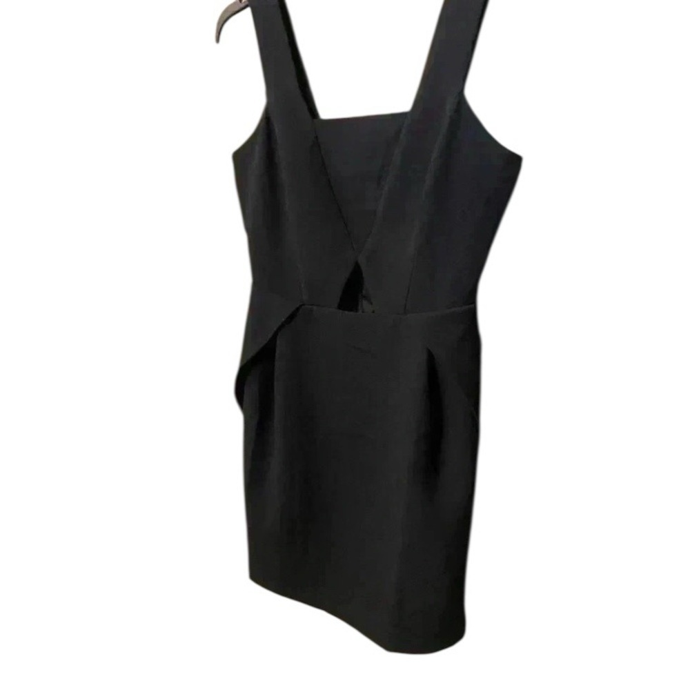 Womens Black‎ Mini Cocktail Peep Hole Dress size small